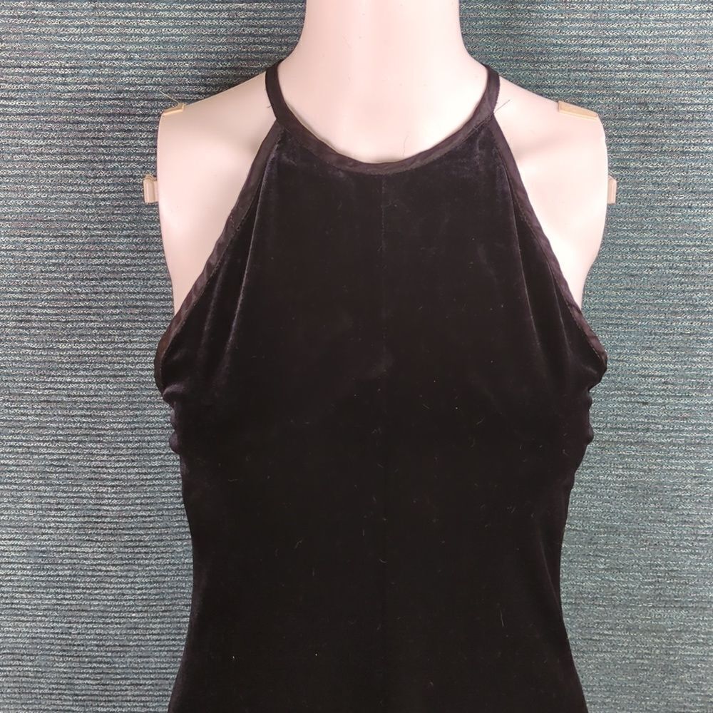 Jessica Howard Black Velvet Dress - Picture 4 of 12